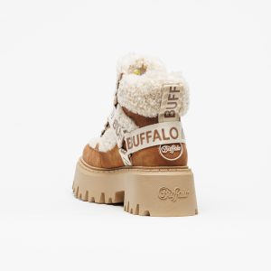 Bota Buffalo Aspen Com Mid Warm Beige Cognac - Image 3