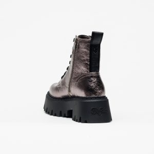 Bota Buffalo Aspen Lace Up Mid Metallic - Image 3