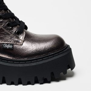 Bota Buffalo Aspen Lace Up Mid Metallic - Image 6