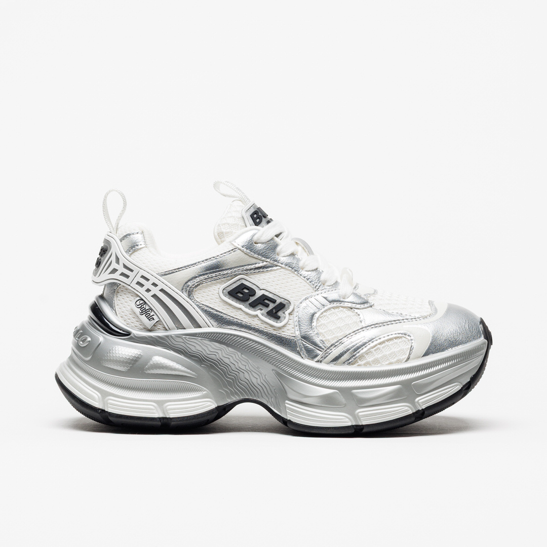 Sapatilha Buffalo Ridr White Silver