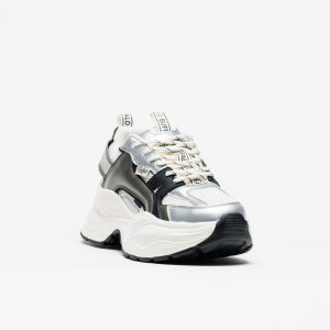 Alternative view of Sapatilha Buffalo Yuno Gold Cream Silver