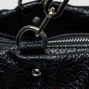Mala La Carrie Shopper Smiles Black - Image 10