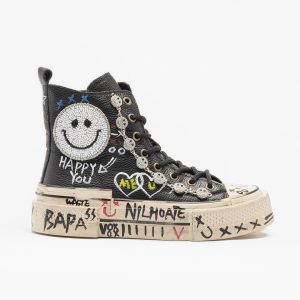 Sapatilha Nan-Ku Couture DFD-02P Black