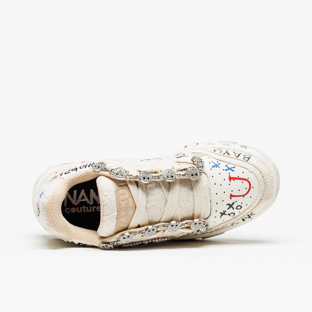 Sapatilha Nan-Ku Couture EFE-05 Beige - Image 4