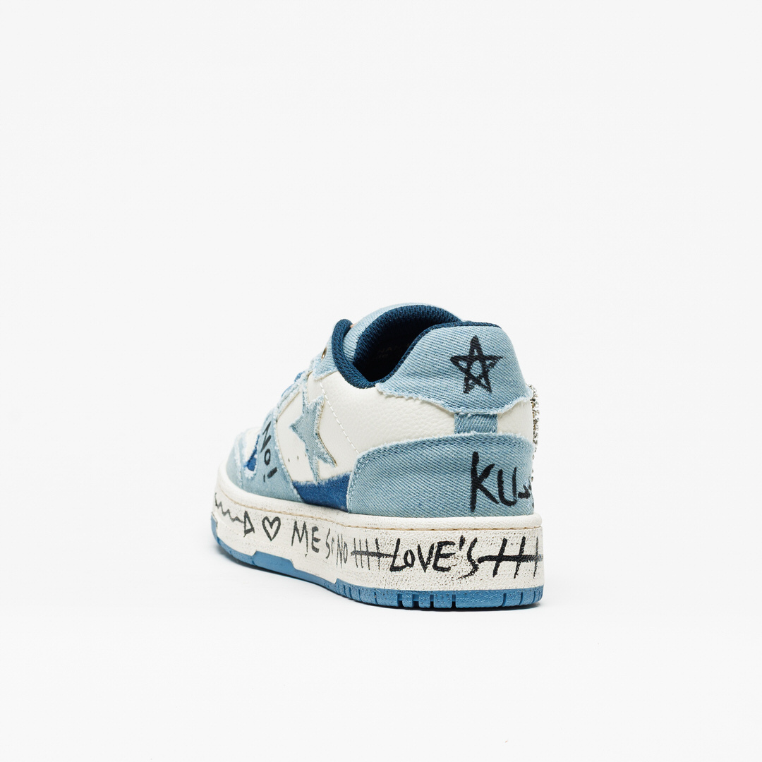 Sapatilha Nan-Ku Couture EFE-20 Jeans Blue - Image 3