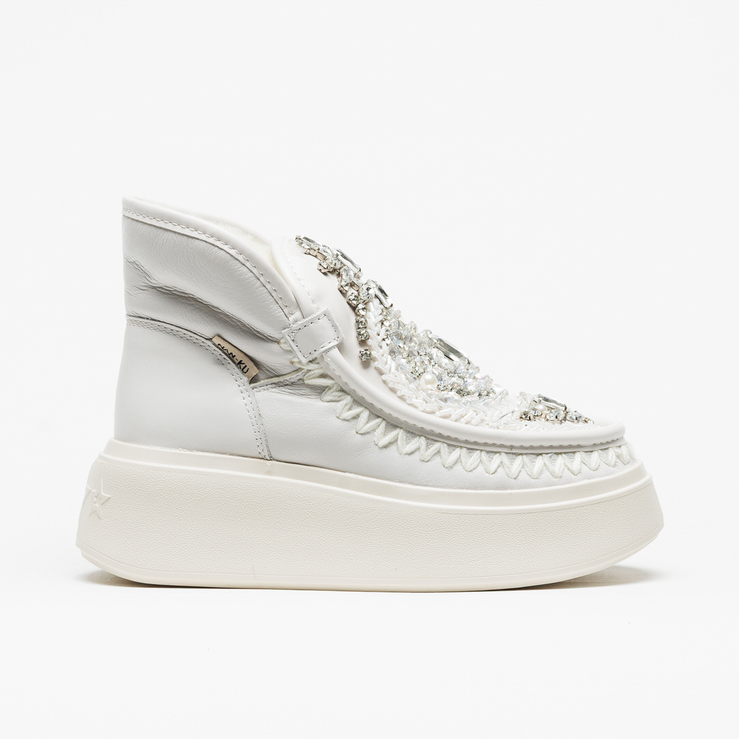 Bota Nan-Ku Couture DFH-08 White