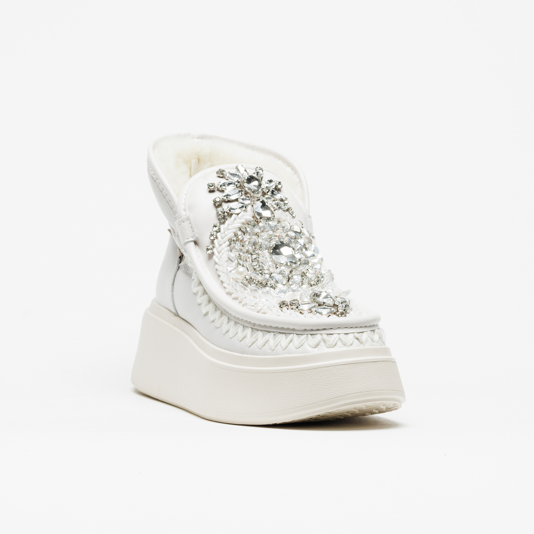 Bota Nan-Ku Couture DFH-08 White - Image 2