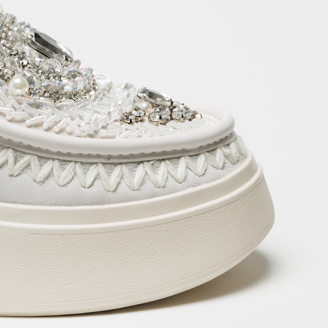 Bota Nan-Ku Couture DFH-08 White - Image 6