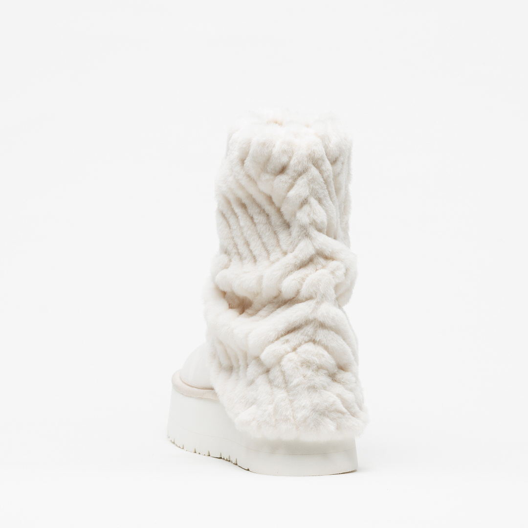 Bota Replay Chic Hair Off-white - Image 3