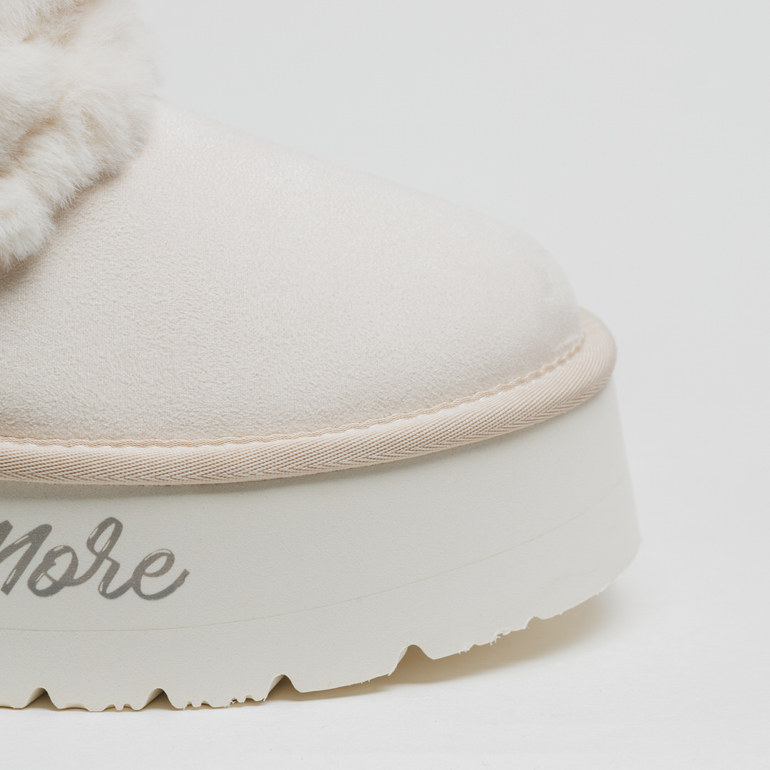 Bota Replay Chic Hair Off-white - Image 6