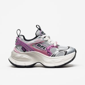 Sapatilha Buffalo Ridr One Silver Pink