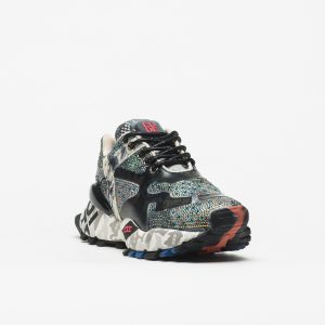 Alternative view of Sapatilha Exé 134-20 Black Multicolor