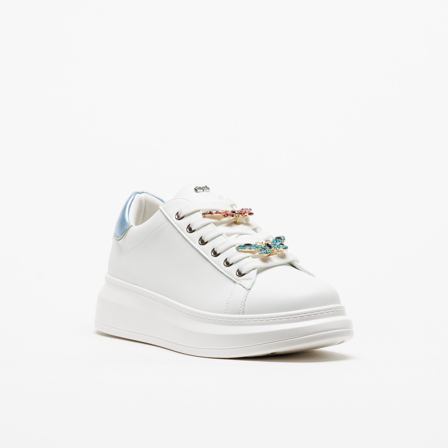 Sapatilha Exé 66-61EX11 White Blue - Image 2