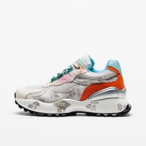 Sapatilha Exé D190608-22 White Orange