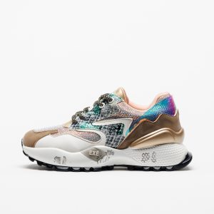 Sapatilha Exé D190608-17B Gold Green