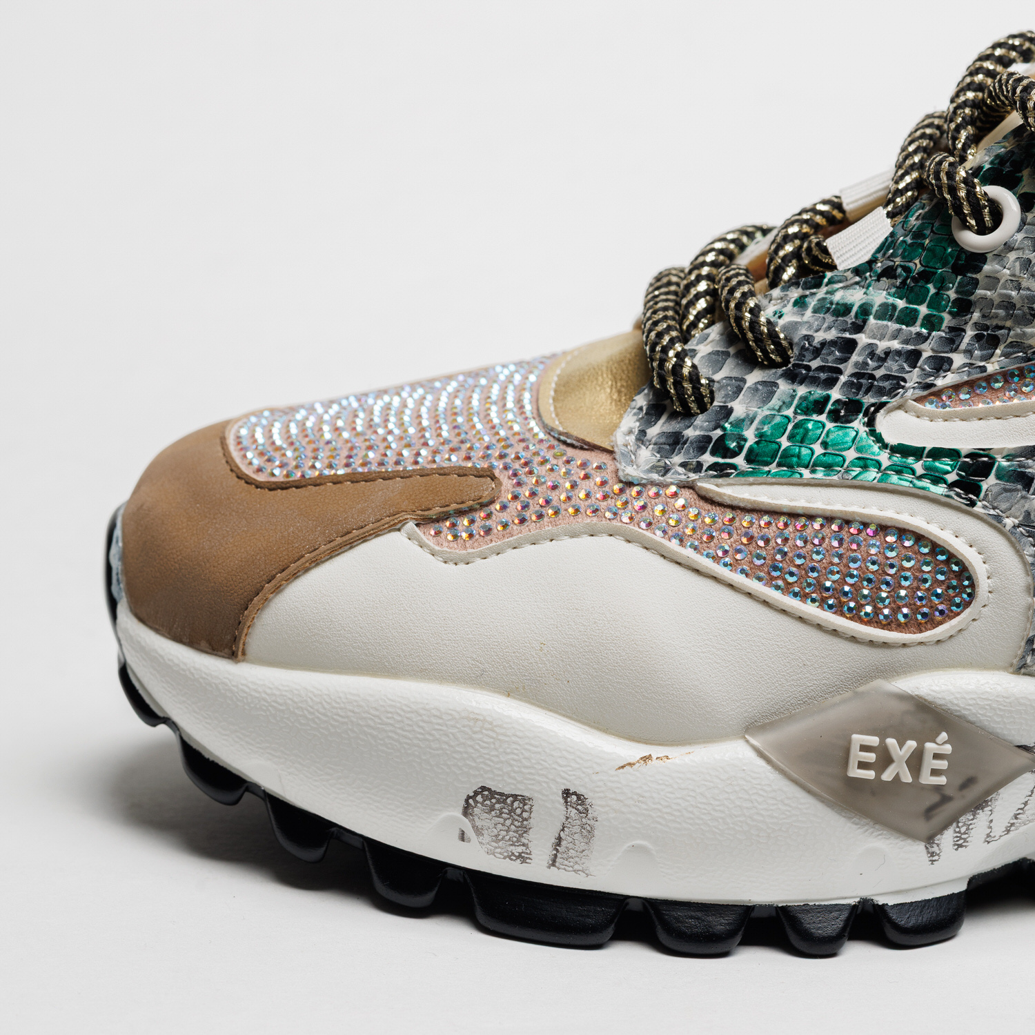 Sapatilha Exé D190608-17B Gold Green - Image 5