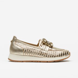 Mocassim MLV Alicia 20 Dourado
