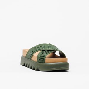 Alternative view of Chinelo Melissa Cross M Lover Platform Verde