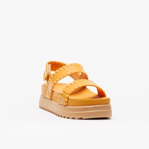 Alternative view of Sandália Melissa Dune Platform Bege