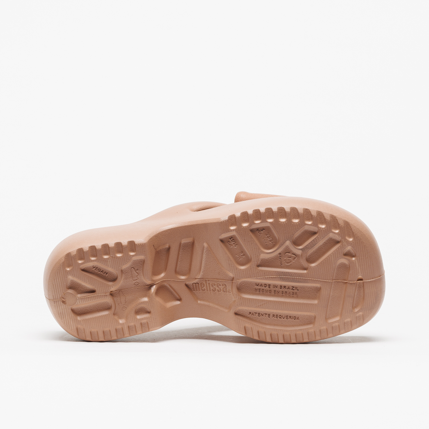 Chinelo Melissa Free Fuzzy Platform Bow - Image 5