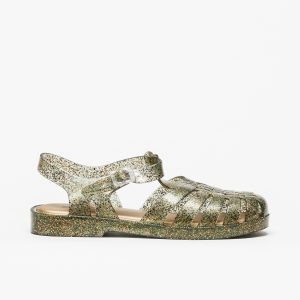 Sandália Melissa Possession Shiny Clear Bege