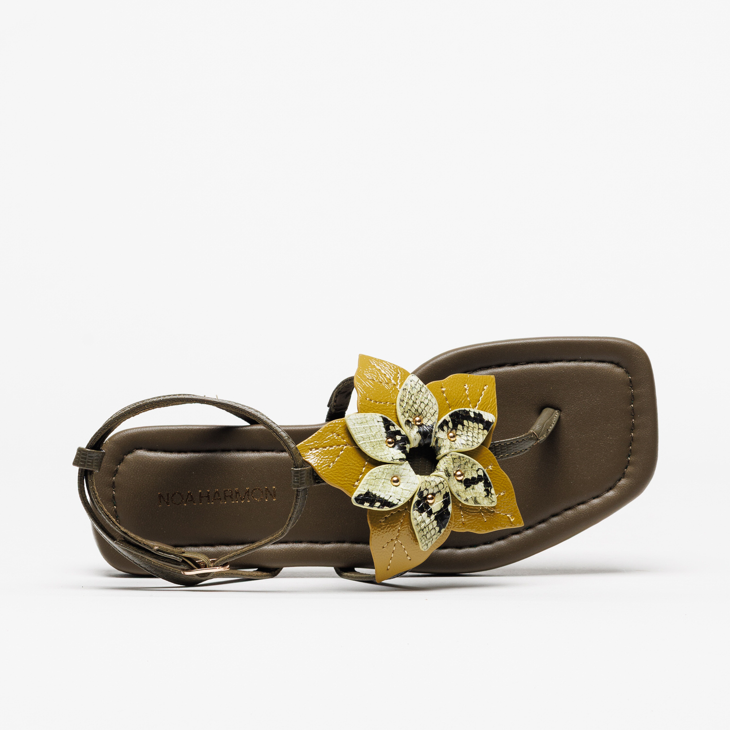 Sandália Noa Harmon Junco Multi Khaki - Image 4