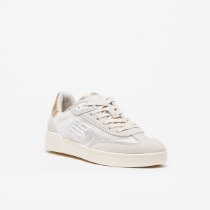 Alternative view of Sapatilha D.Franklin Rebel Mesh White Gold