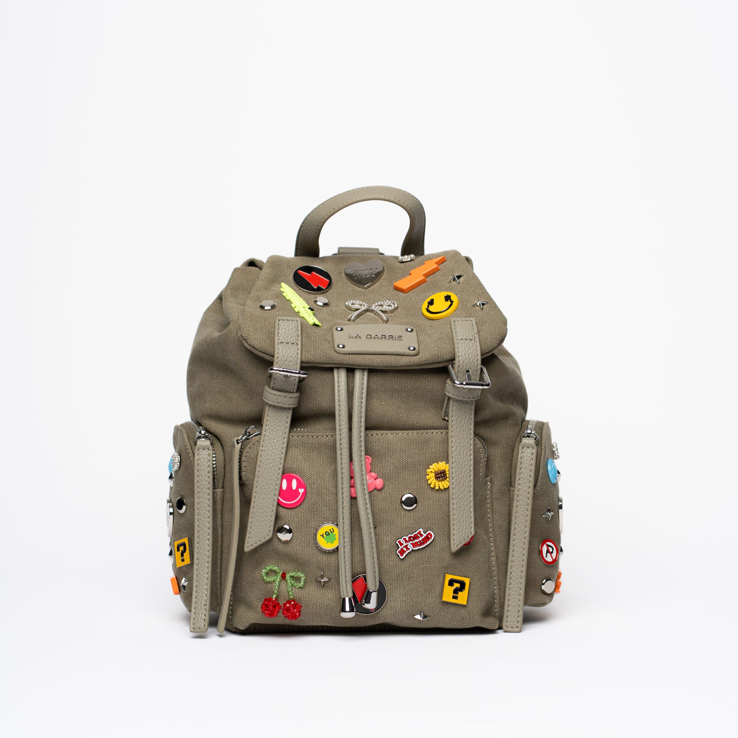 Mochila La Carrie Pins Green