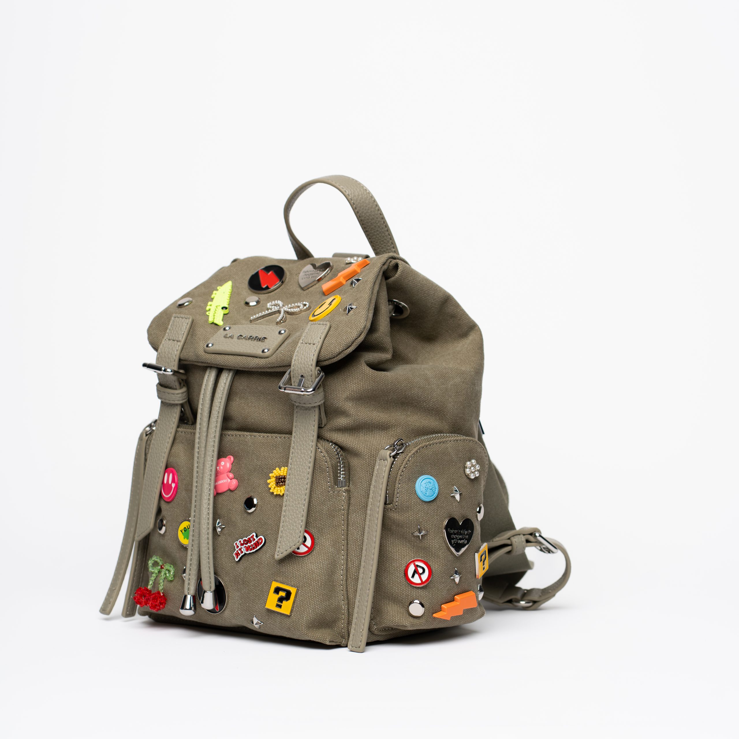 Mochila La Carrie Pins Green - Image 2