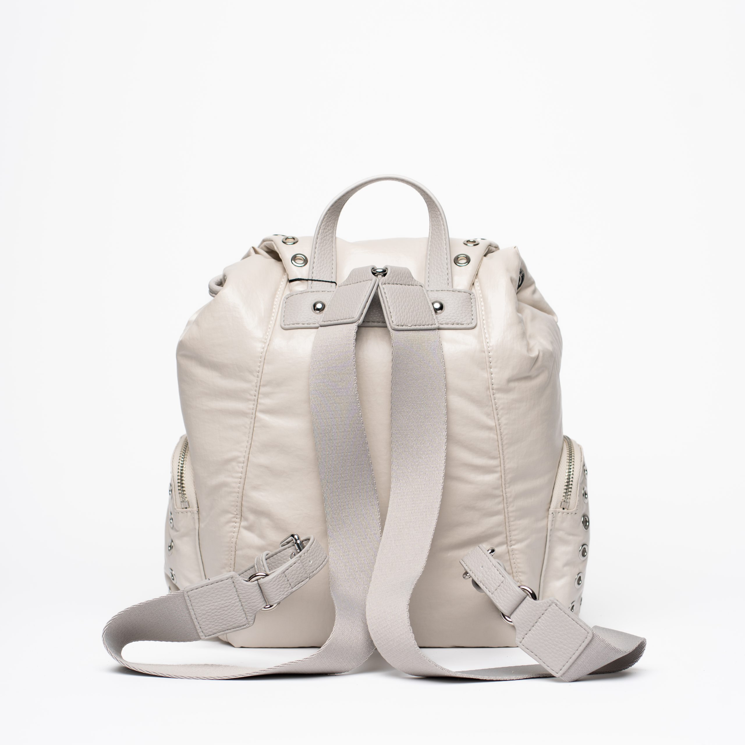 Mochila La Carrie Wrinkled Grey - Image 3