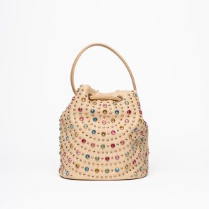 Mala Bucket Bag La Carrie Andromeda Beige - Image 3