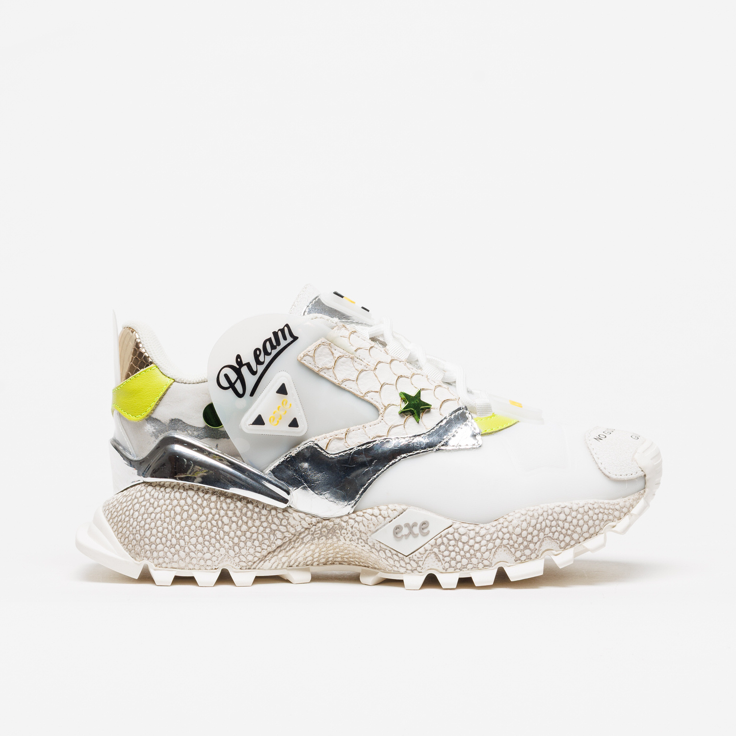 Sapatilhas Exé 928-3 White Lime