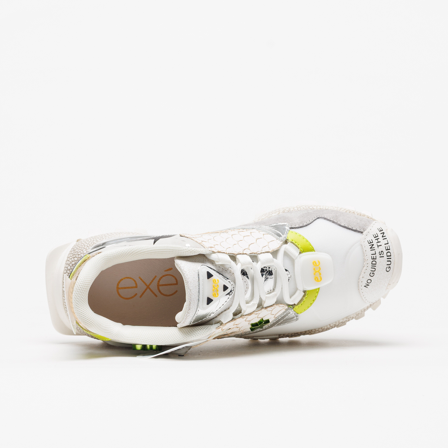 Sapatilhas Exé 928-3 White Lime - Image 4