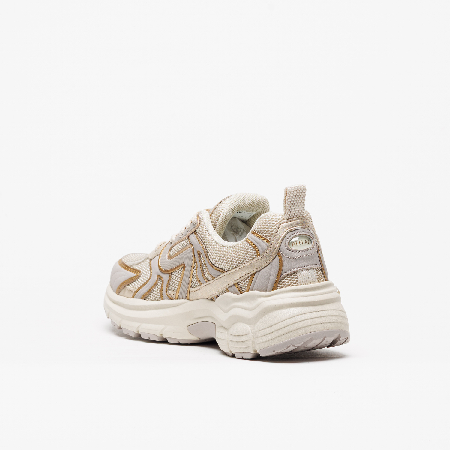 Sapatilha Replay Hook Prime Beige - Image 3