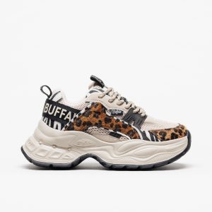 Sapatilha Buffalo Yuno One Beige