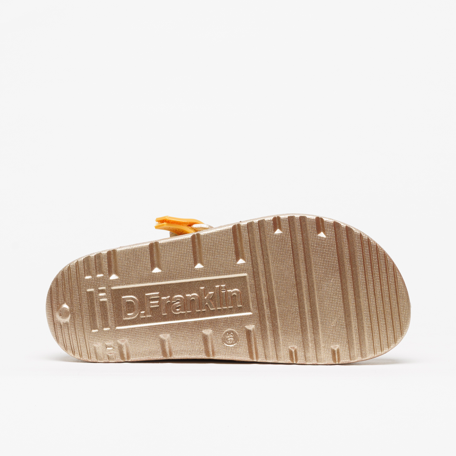 Chinelo D.Franklin Vibe Foam Gold - Image 5