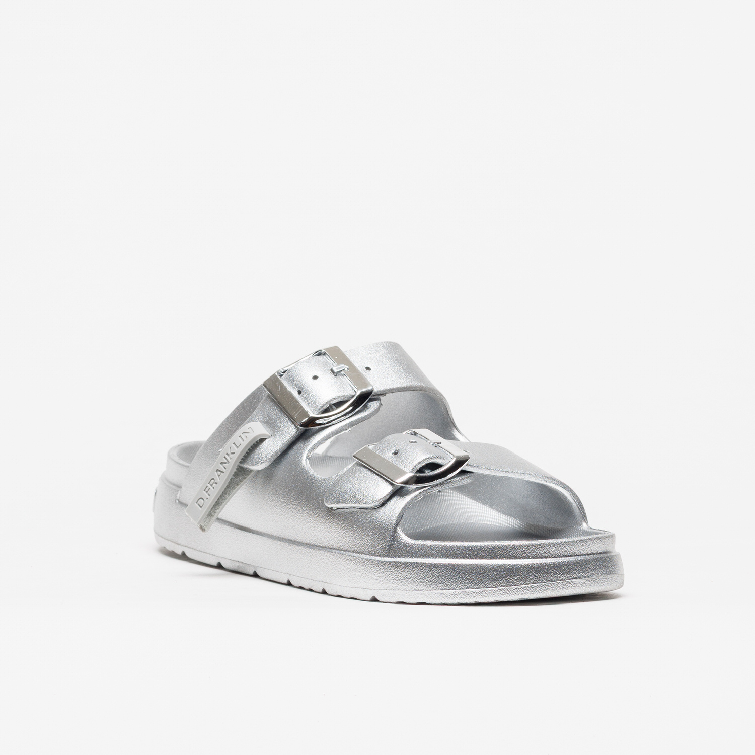 Chinelo D.Franklin Vibe Foam Silver - Image 2