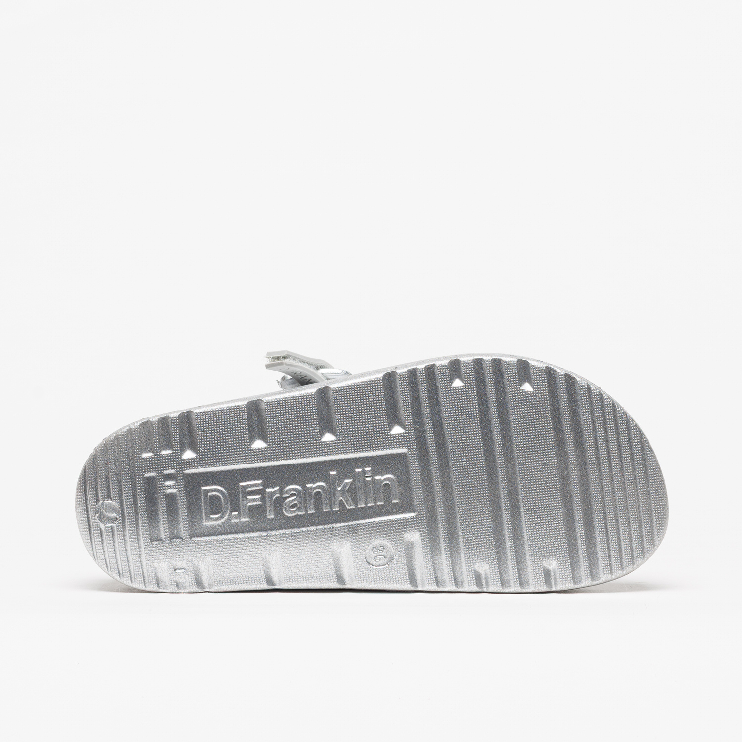 Chinelo D.Franklin Vibe Foam Silver - Image 5