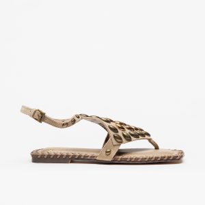 Sandália Exé 815-1 Beige