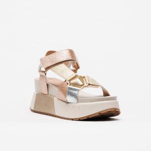 Alternative view of Sandália Exé Olivia 934 Pink Gold