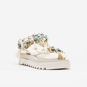 Alternative view of Sandália Nan-Ku EKS-05L Beige