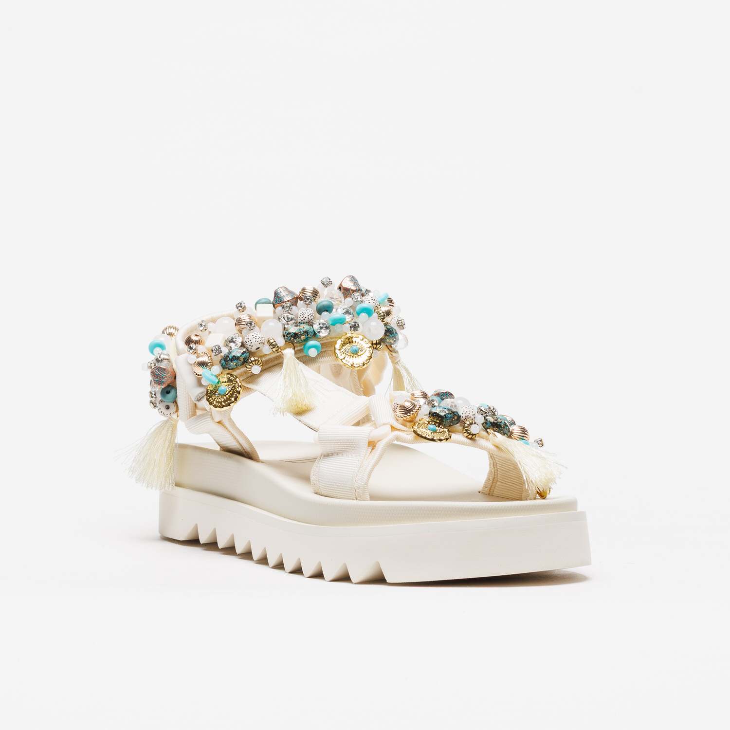 Sandália Nan-Ku EKS-05L Beige - Image 2