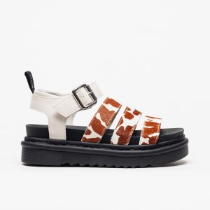 Sandália Replay Atlas Pony White Brown