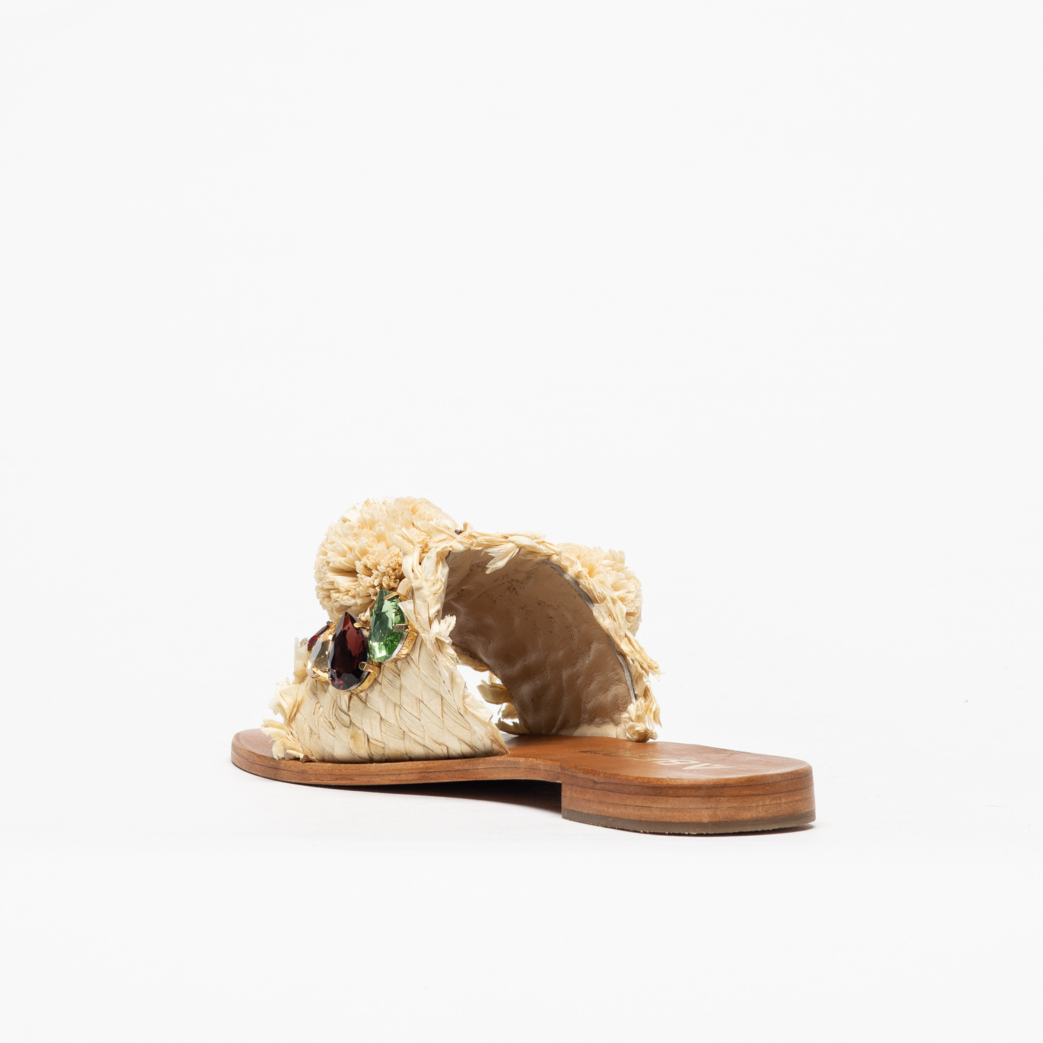 Chinelo ABF-97 2507 Raffia Natural - Image 3