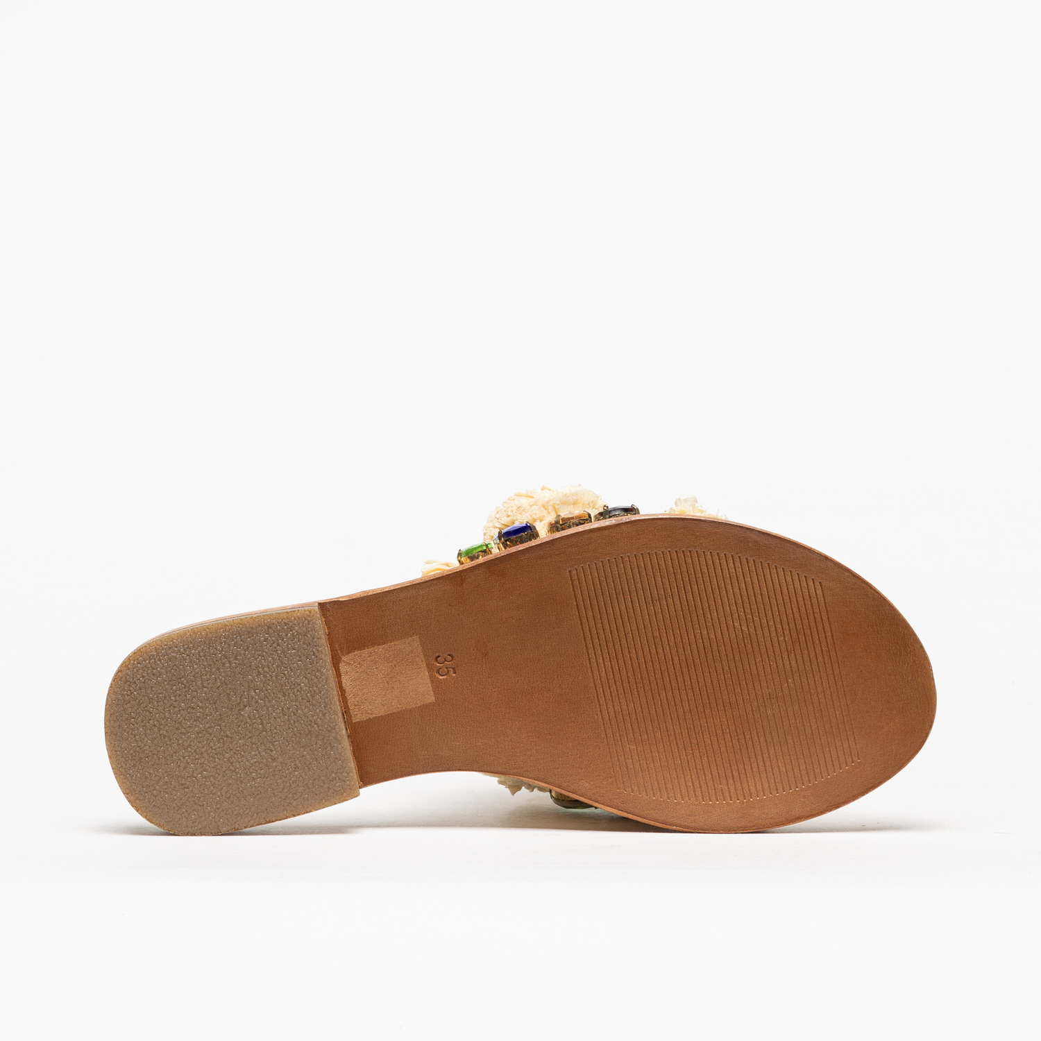 Chinelo ABF-97 2507 Raffia Natural - Image 5