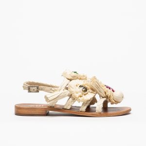 Sandália ABF-97 2508 Raffia Natural