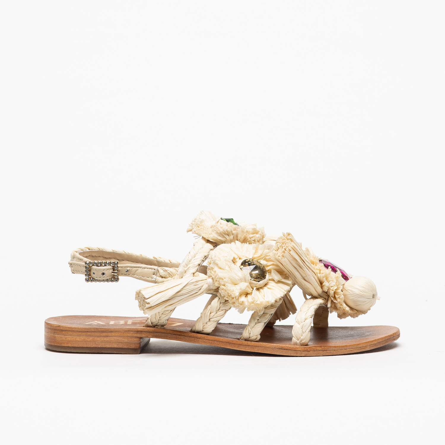 Sandália ABF-97 2508 Raffia Natural