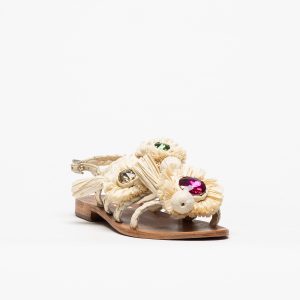 Alternative view of Sandália ABF-97 2508 Raffia Natural