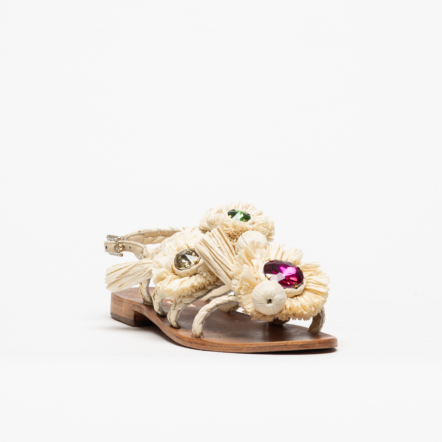 Sandália ABF-97 2508 Raffia Natural - Image 2