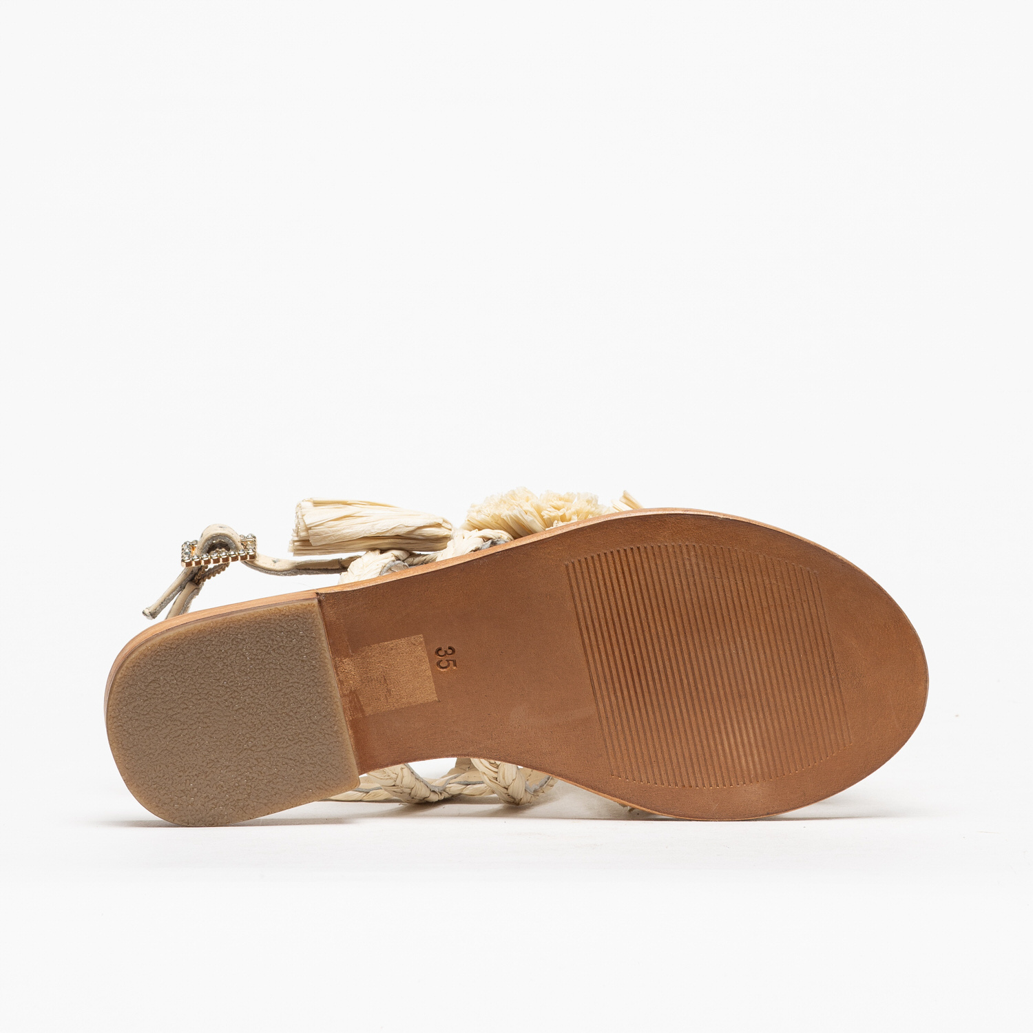 Sandália ABF-97 2508 Raffia Natural - Image 5